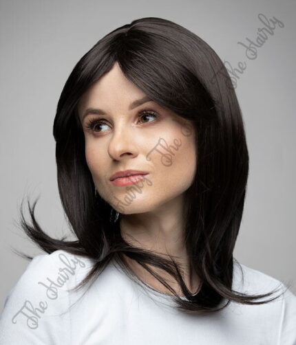 peruka mieszana głęboki chłodny brąz