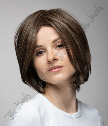 peruka syntetyczna ciemna bob