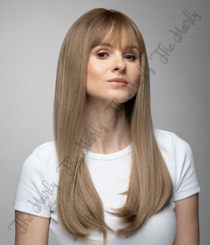 włosy syntetyczne w blondzie