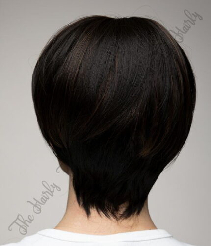 peruka syntetyczna w krótkiej długości z pięknymi pasemkami