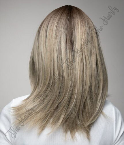 popiołowy blond peruka