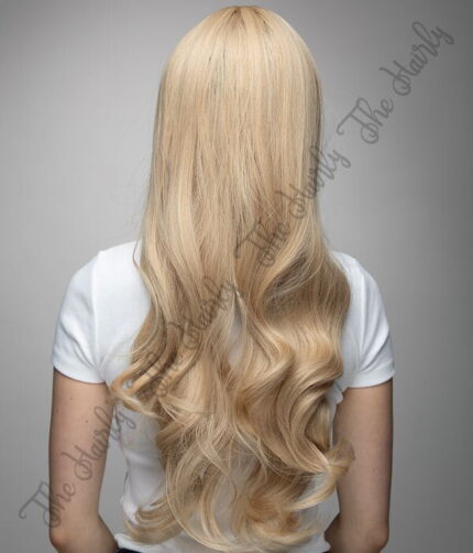 blond peruka syntetyczna dłuższa