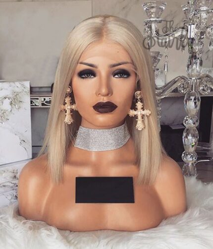 peruka naturalna front lace blond