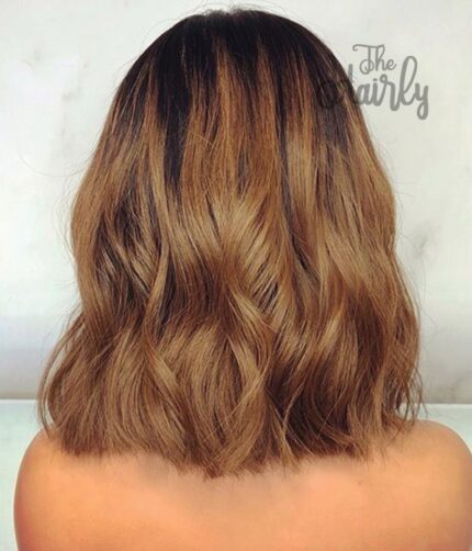 Peruka naturalna front lace braz bob