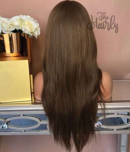 peruka naturalna front lace braz