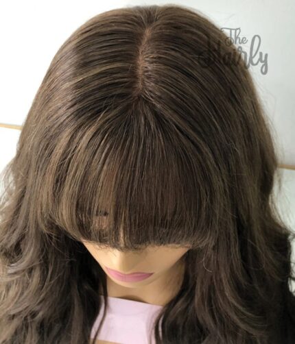 peruka naturalna front lace braz