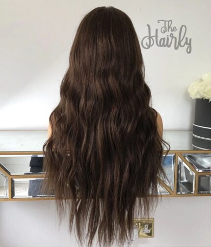 peruka naturalna front lace braz