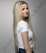 front lace blond długa prosta