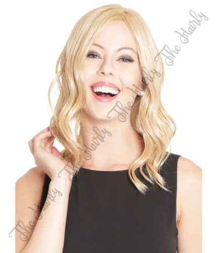 Tupet syntetyczny falowany lace front mono top 36cm - ręcznie szyty - obrazek 3