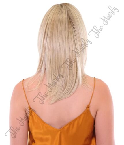 tupet syntetyczny blond z odrostem