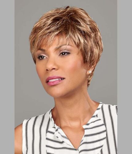 Peruka syntetyczna Faith | czepek petite (mały) z częściowym monofilamentem - obrazek 3