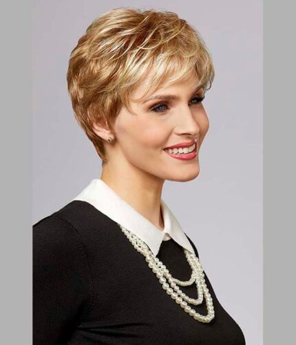 Peruka syntetyczna Becky | czepek mono top - obrazek 4