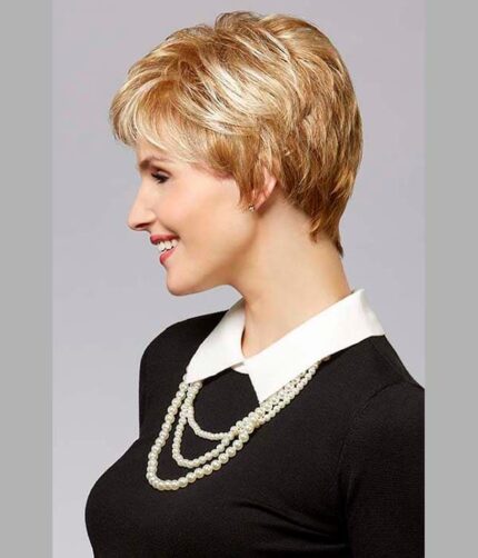 Peruka syntetyczna Becky | czepek mono top - obrazek 3