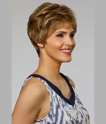 Peruka syntetyczna Monica | czepek petite (mały) lace front mono top - obrazek 4