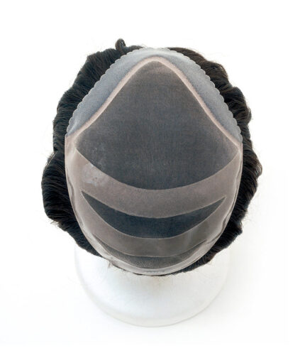 System/tupet naturalny męski 403 | 100% ręcznie szyty lace front - obrazek 3