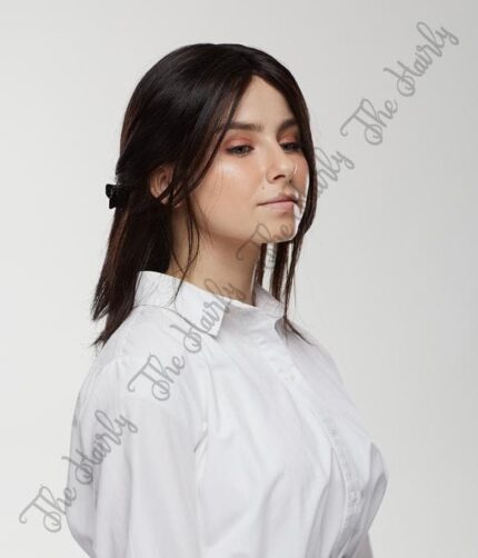 Peruka naturalna Diamond | czepek mono top lace front 100% ręcznie tkany - obrazek 5