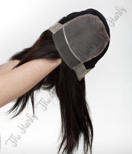 Peruka naturalna Diamond | czepek mono top lace front 100% ręcznie tkany - obrazek 13