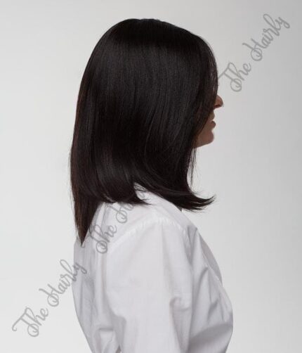 Peruka naturalna Diamond | czepek mono top lace front 100% ręcznie tkany - obrazek 12