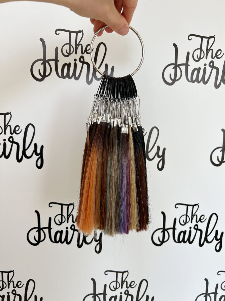 IMG_8910 Próbnik kolorów damskich syntetycznych BelleTress - Cafe - obrazek 1