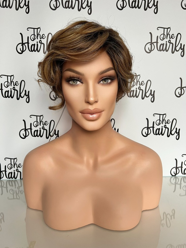 IMG_2295 Peruka Kahlua syntetyczna front lace - Sugar cookie with hazelnut - obrazek 1