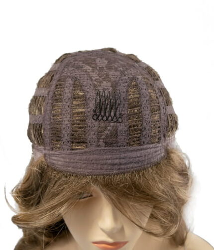 Peruka syntetyczna wavy cher | czepek tradycyjny - obrazek 6