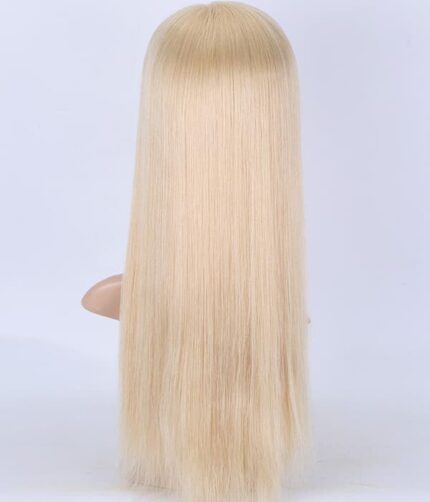 Tupet naturalny z mikroskórą kolor 613 - 51cm - obrazek 5