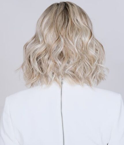 Peruka Caliente 100% ręcznie szyta syntetyczna front lace - obrazek 5