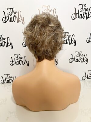 Peruka mieszana Vera 50% włosów naturalnych krótka cieniowana SS9002 - obrazek 4