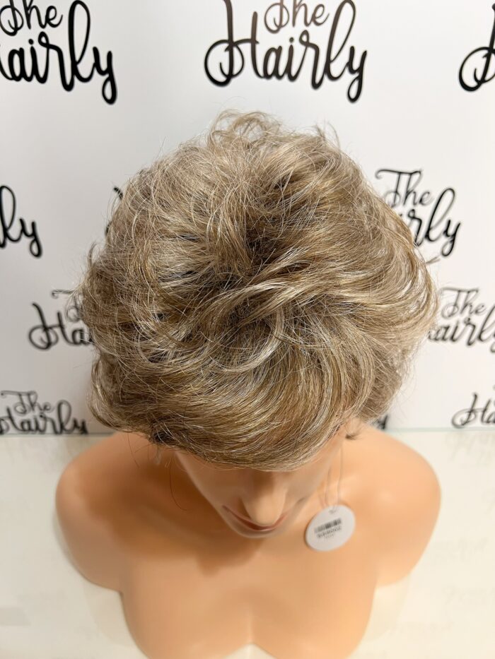 Peruka mieszana Vera 50% włosów naturalnych krótka cieniowana SS9002 - obrazek 2