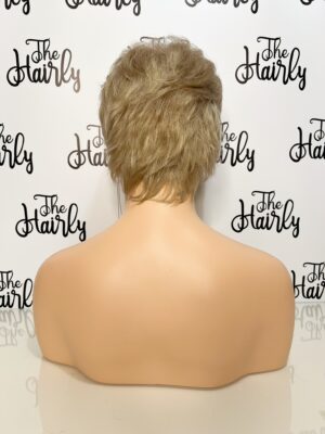 Peruka mieszana Vera 50% włosów naturalnych krótka cieniowana SS9004 - obrazek 4