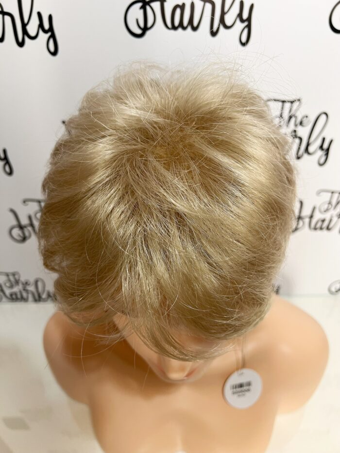 Peruka mieszana Vera 50% włosów naturalnych krótka cieniowana SS9004 - obrazek 2