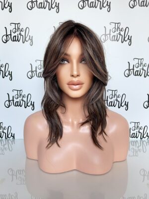 Peruka Cambridge syntetyczna front lace Coolest Ash Brown