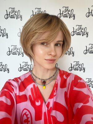 peruka naturalna 100% recznie szyta alsace