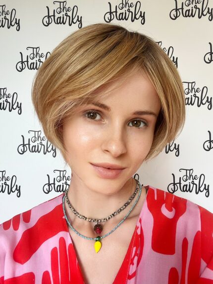 peruka naturalna 100% recznie szyta alsace