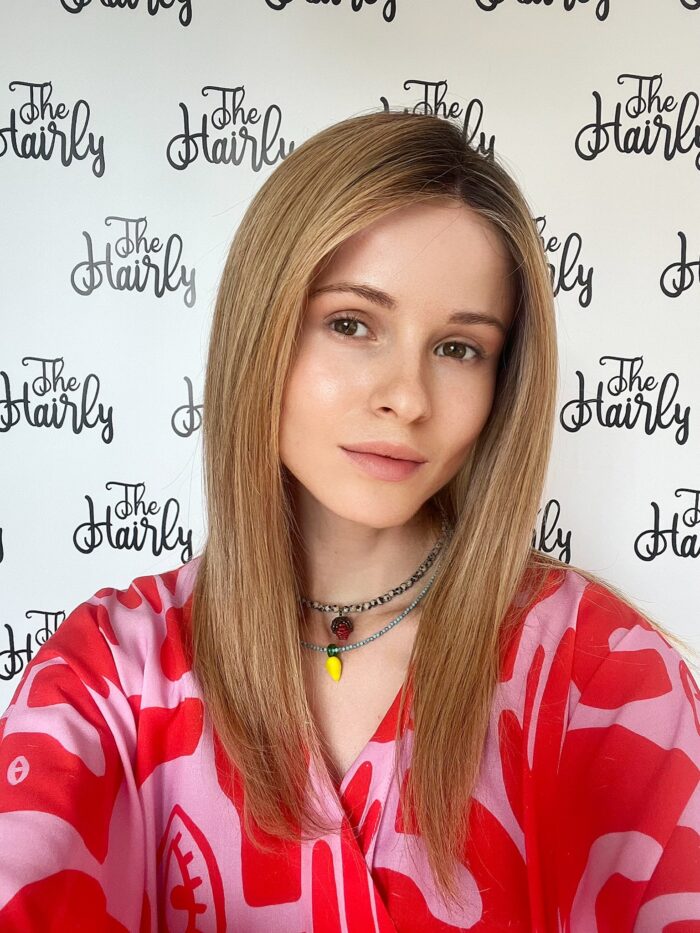 peruka naturalna 100% recznie szyta santa rosa