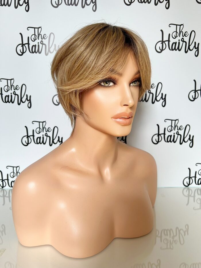 peruka naturalna 100% recznie szyta alsace