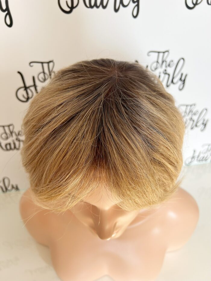 peruka naturalna 100% recznie szyta alsace