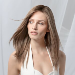 Peruka naturalna długa EMOTION Small Deluxe (Rozmiar Petite, 100% Ręcznie Tkana) - obrazek 2