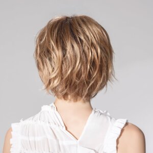 Peruka syntetyczna krótka ESCAPE Soft (100% Ręcznie Tkana, Pełny Mono Top, Extended Lace Front) - obrazek 4