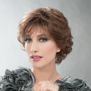 Peruka syntetyczna krótka WIDE (Mono Crown, Błyskawiczna bez siatki Lace Front) - obrazek 3