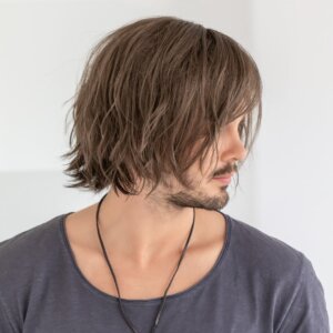 Peruka syntetyczna męska BRIAN (Włos termoodporny) - obrazek 2