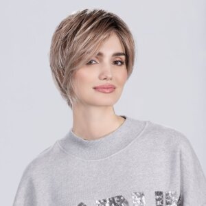 Peruka syntetyczna krótka JAVA (Z naturalnym wicherkiem i Lace Frontem) - obrazek 3