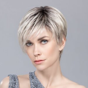 Peruka syntetyczna krótka JUMP Mono (Pełny Mono Top i Lace Front) - obrazek 3