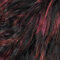 black/aubergine mix