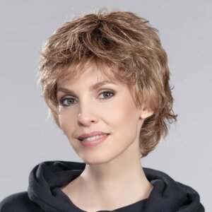 Peruka syntetyczna krótka KEIRA (Mikroskóra Mono Crown) - obrazek 3