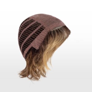 Peruka syntetyczna krótka NIGHT (Mini Lace Front, Mono Crest) - obrazek 3
