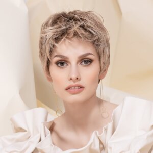 Peruka syntetyczna krótka PRESTO Mono (Z pełnym Mono Topem i siatką Extended Lace Front) - obrazek 5