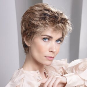 Peruka syntetyczna krótka SAVONA Soft (100% Ręcznie Tkana, Extended Lace Front) - obrazek 5