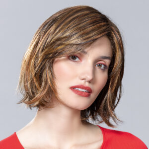 Peruka syntetyczna krótka SMOKE Mono Part (Przedziałek z Mono, Extended Lace Front)