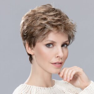 Peruka syntetyczna krótka SUN Mono (Włos termoodporny High Heat, Mono Top, Extended Lace Front)